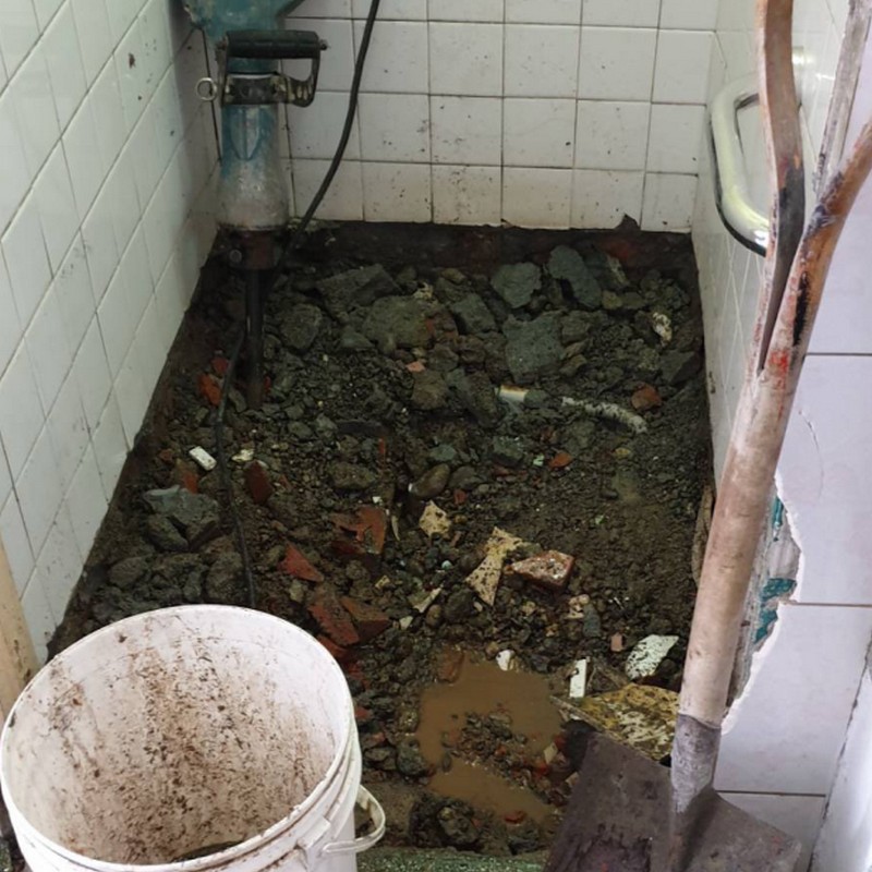 新北打石拆除, 新北地面打除, 新北水泥隔間打除