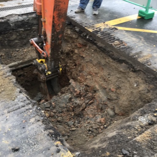 彰化管路開挖, 彰化怪手開挖工程